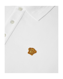 EMBROIDERED COTTON PIQUE POLO