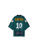 MARTINE ROSE OVERSIZED HOCKEY TOP DARK GREEN