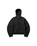 MARTINE ROSE HOODIE ZIP CREW BLACK