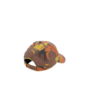 MARTINE ROSE COLLAGE CAP ORANGE CAMO GREY