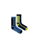 MARTINE ROSE SPORT SOCK MULTIPACK BLUE/LIME