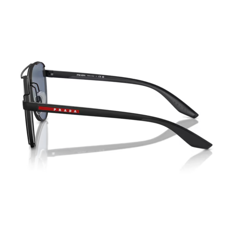 PRADA LINEA ROSSA 0PS 51YS MATTE BLACK/DARK BLUE