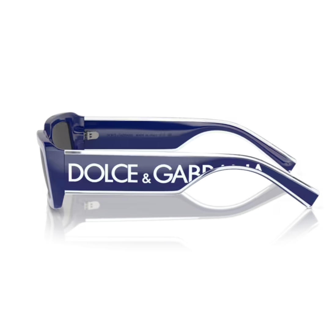 DOLCE & GABBANA DG ELASTIC SUNGLASSES BLUE