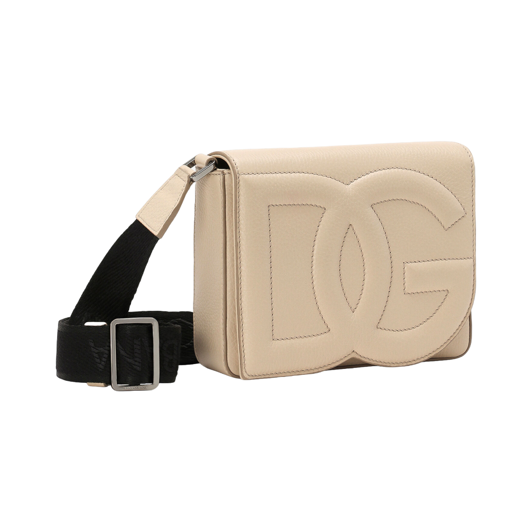 MEDIUM DG LOGO BAG CROSSBODY BAG BEIGE