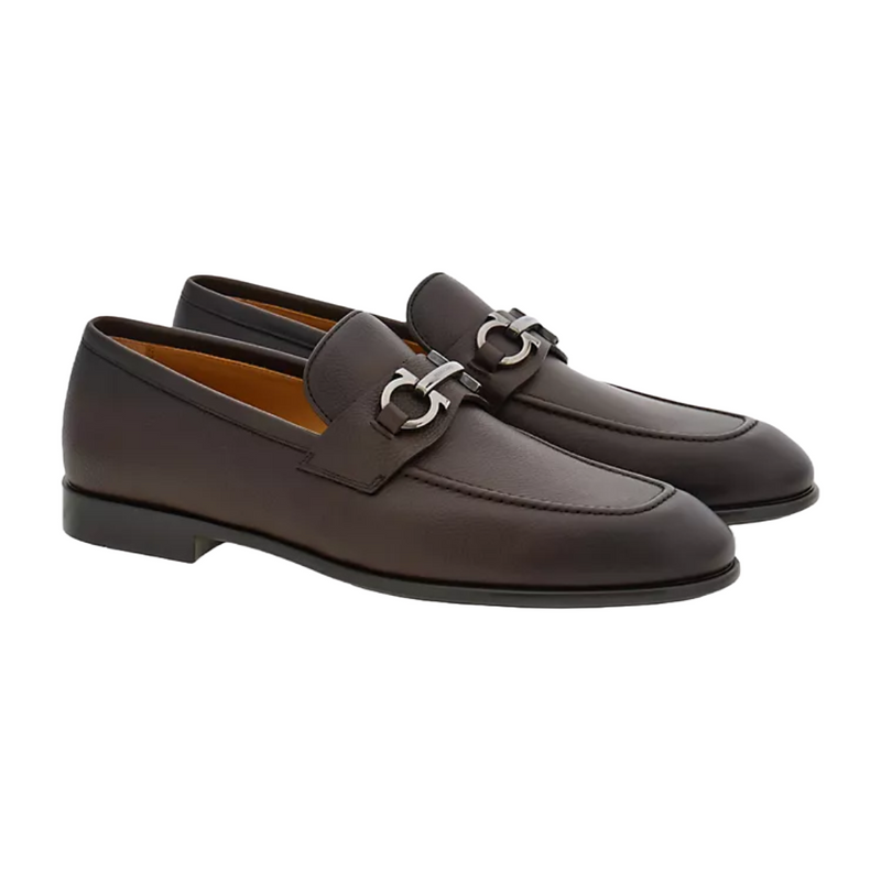 FOSTER GANCINI BIT LOAFERS BROWN