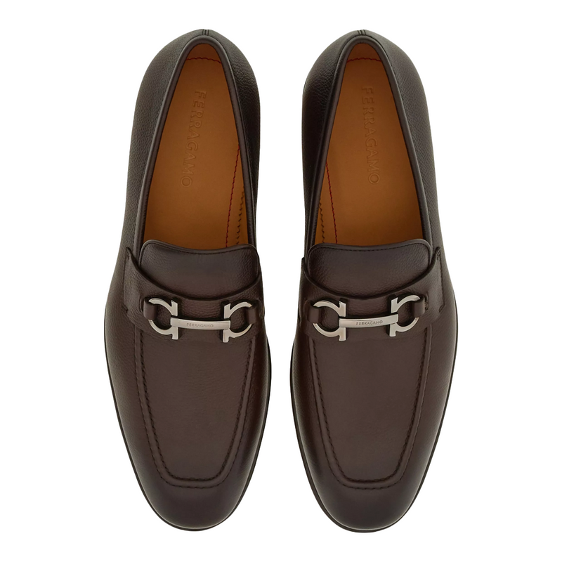 FOSTER GANCINI BIT LOAFERS BROWN