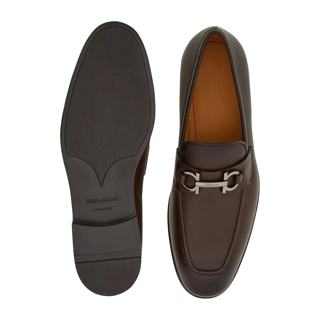 FOSTER GANCINI BIT LOAFERS BROWN