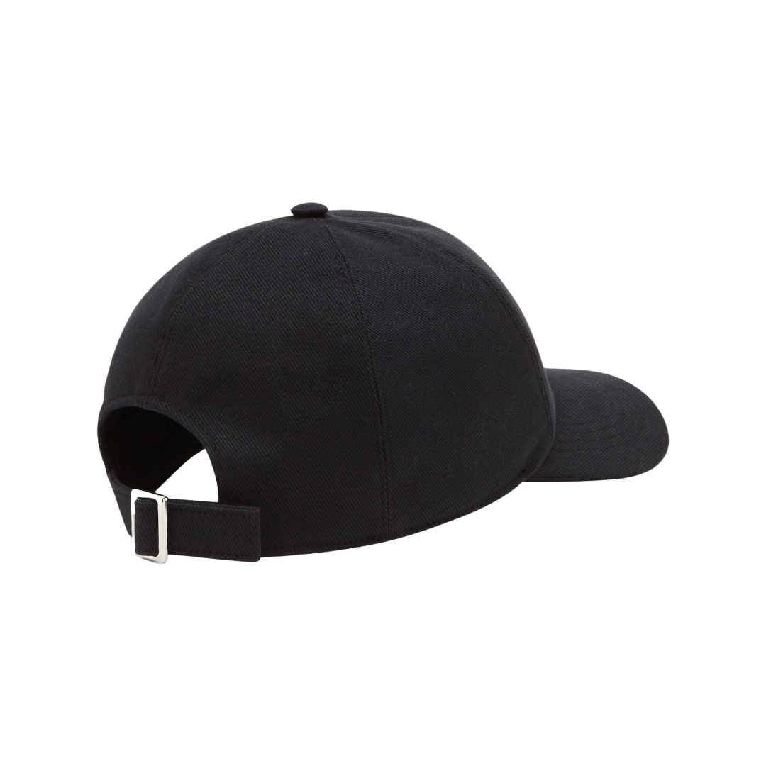 BASEBALL CAP WITH LOGO BLACK/RED