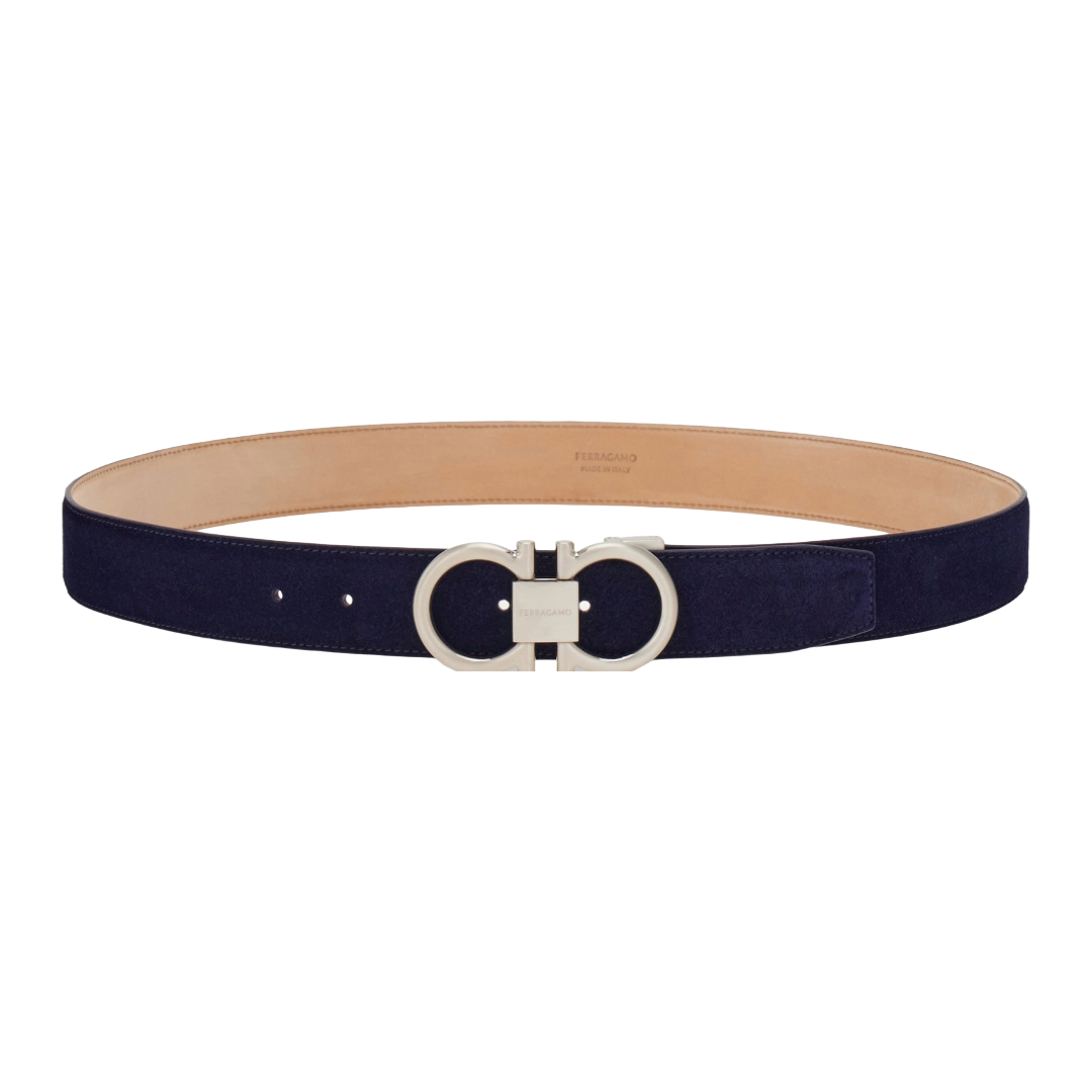 ADJUSTABLE GANCINI BELT MIDNIGHT BLUE