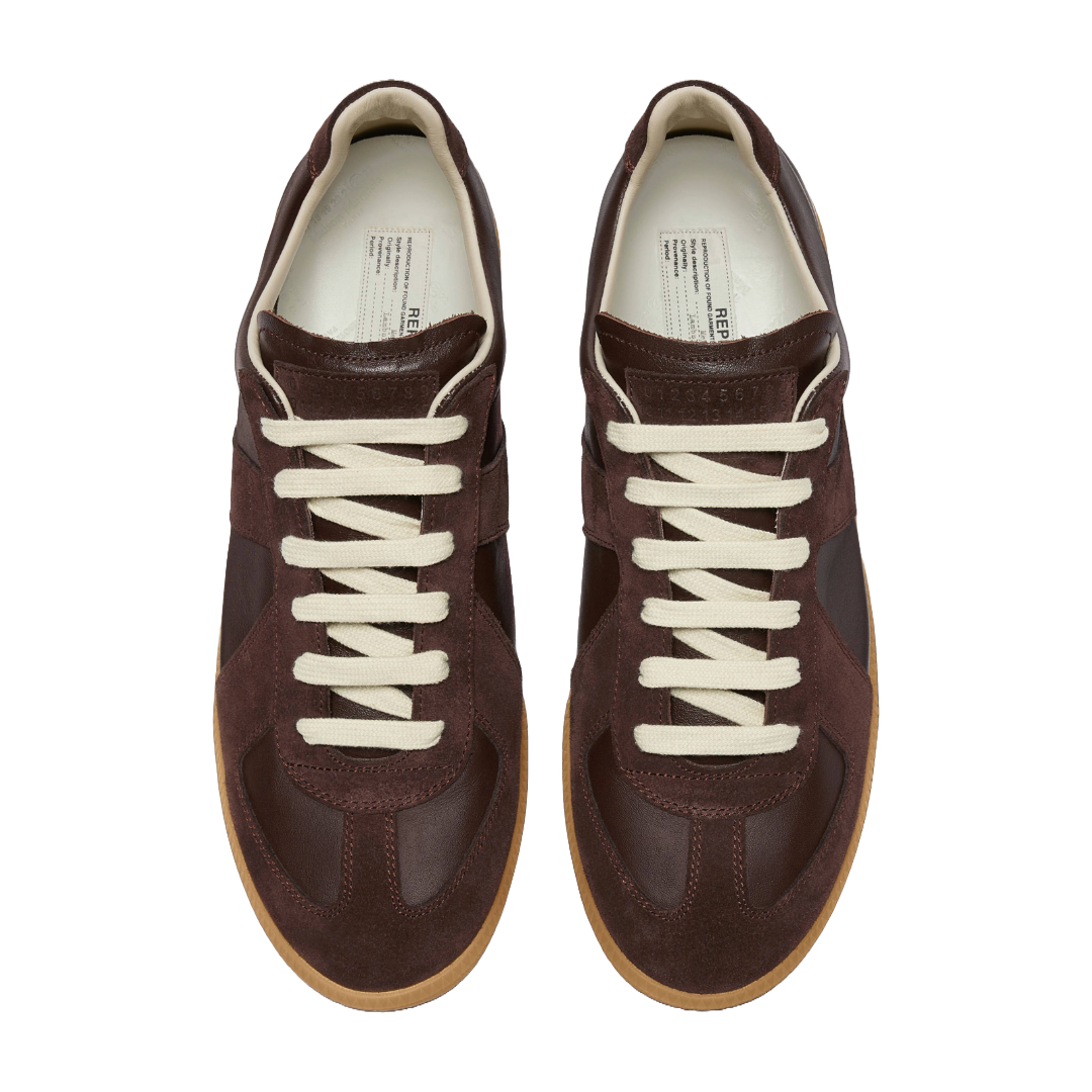 REPLICA SNEAKERS BROWN