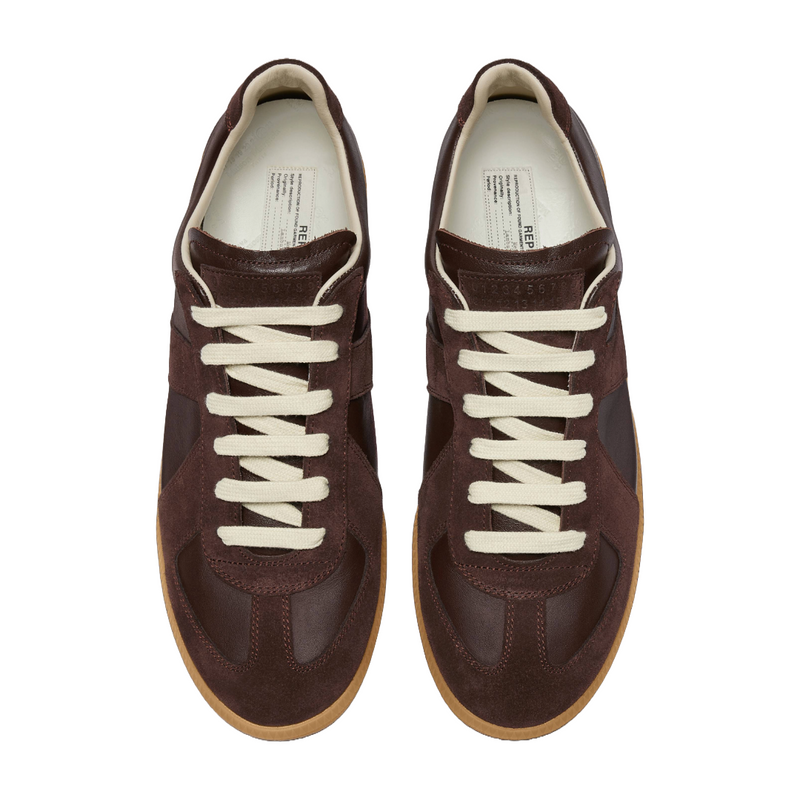 REPLICA SNEAKERS BROWN