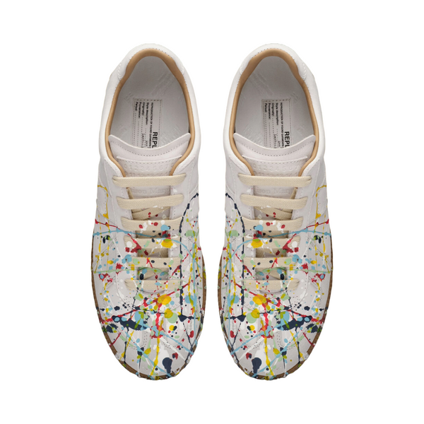 PAINT REPLICA SNEAKERS DIRTY WASH