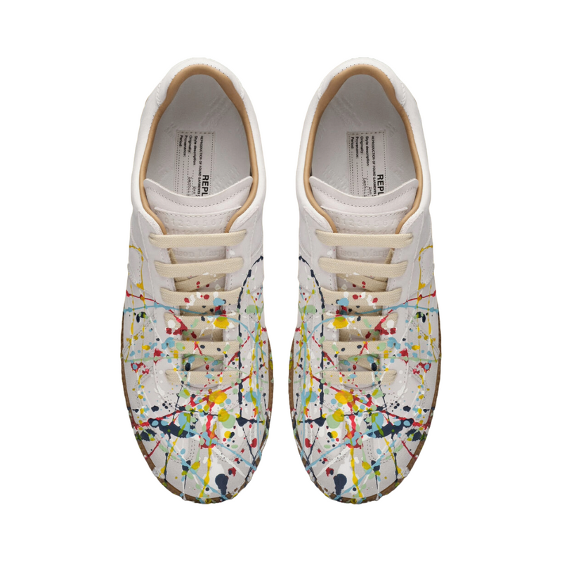 PAINT REPLICA SNEAKERS DIRTY WASH