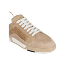 RUBBER TEDDY BEAR NAPPA LEATHER STREETBALL SNEAKERS BEIGE