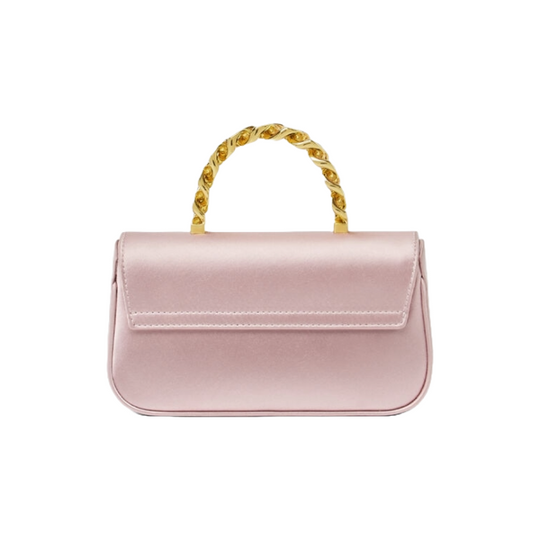 LA MEDUSA SATIN MINI BAG LIGHT PINK