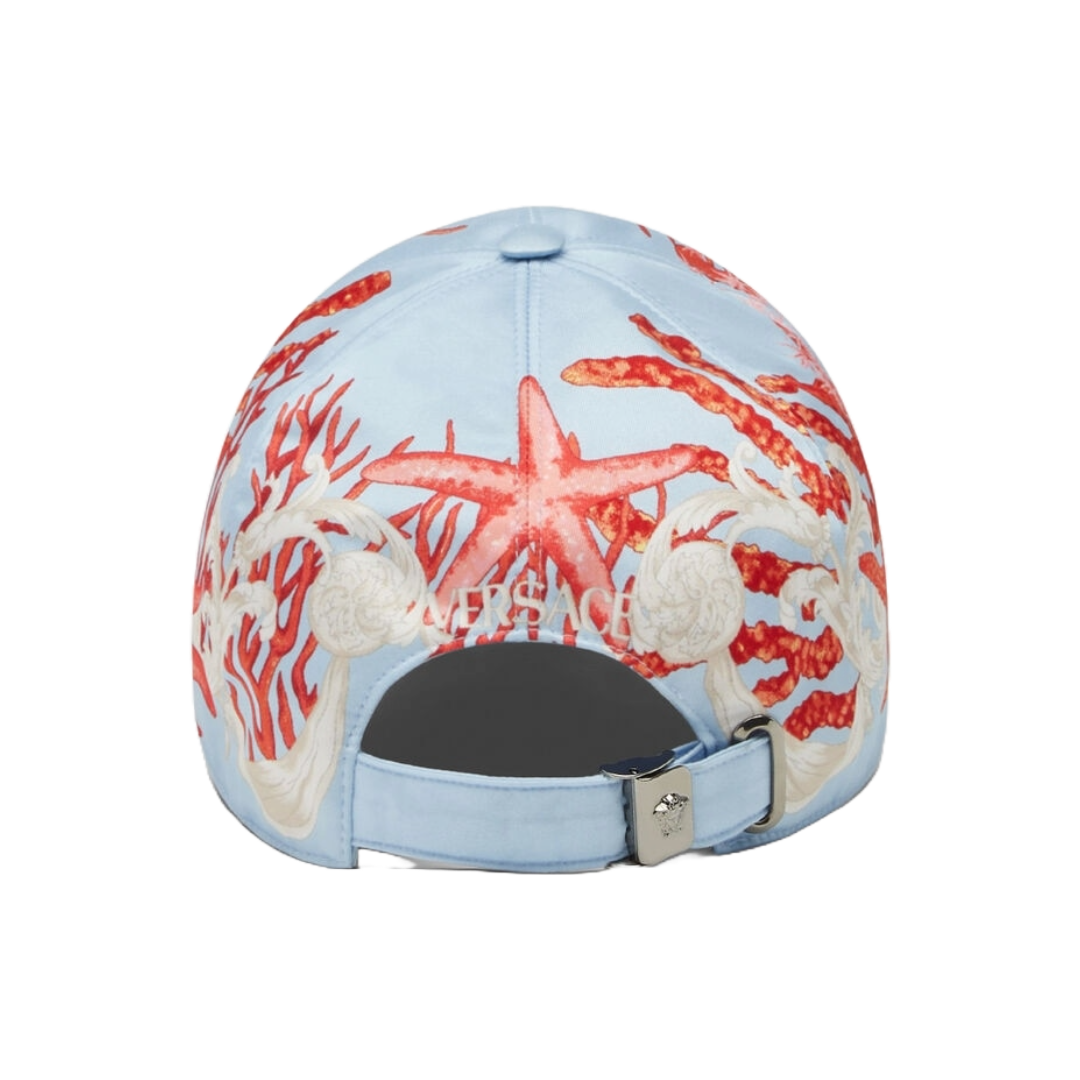 BAROCCO SEA BASEBALL CAP BLUE+PRINT