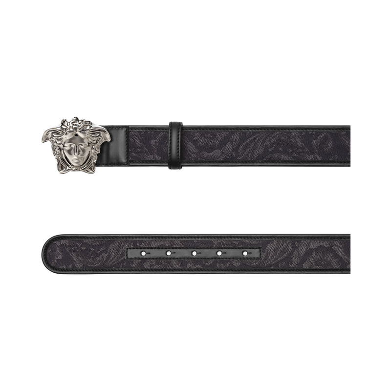 BAROCCO LA MEDUSA BELT 4CM BLACK+PRINT