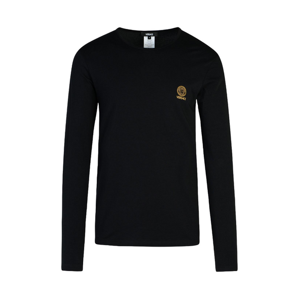 VERSACE LOGO LONG SLEEVE UNDERSHIRT