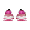 KIDS NYLON AIRMASTER SNEAKERS WITH DG LOGO ROSA/FUXIA