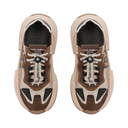 KIDS NYLON DAYMASTER SNEAKERS WITH DG LOGO BEIGE
