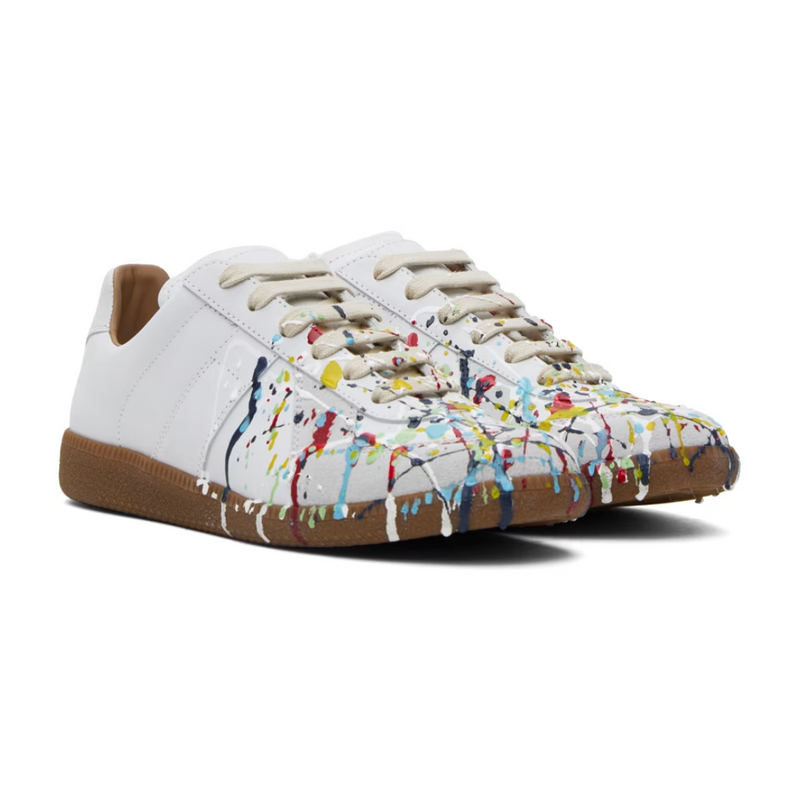 PAINT REPLICA SNEAKERS DIRTY WASH