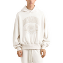 HOODIE WITH EMBROIDERY CREAM