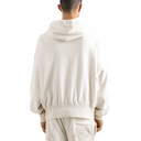 HOODIE WITH EMBROIDERY CREAM