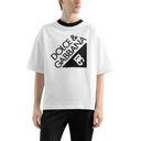 COTTON T-SHIRT WITH BLACK LOGO