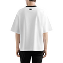 COTTON T-SHIRT WITH BLACK LOGO
