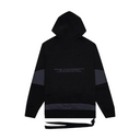 HELMUT LANG PANEL HOODIE BLACK/NAVY
