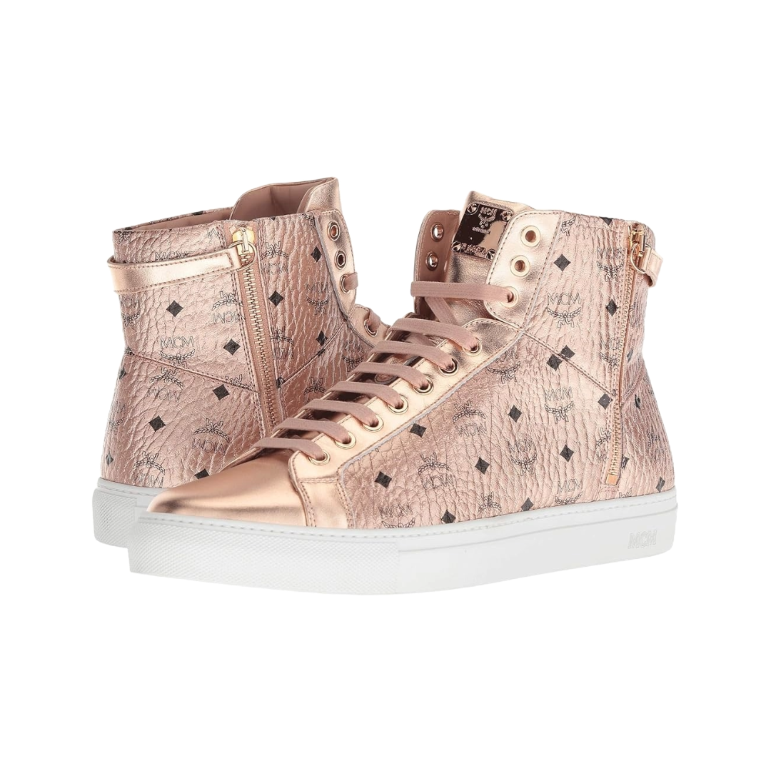 MCM SHOES VISETOS HIGH TOP
