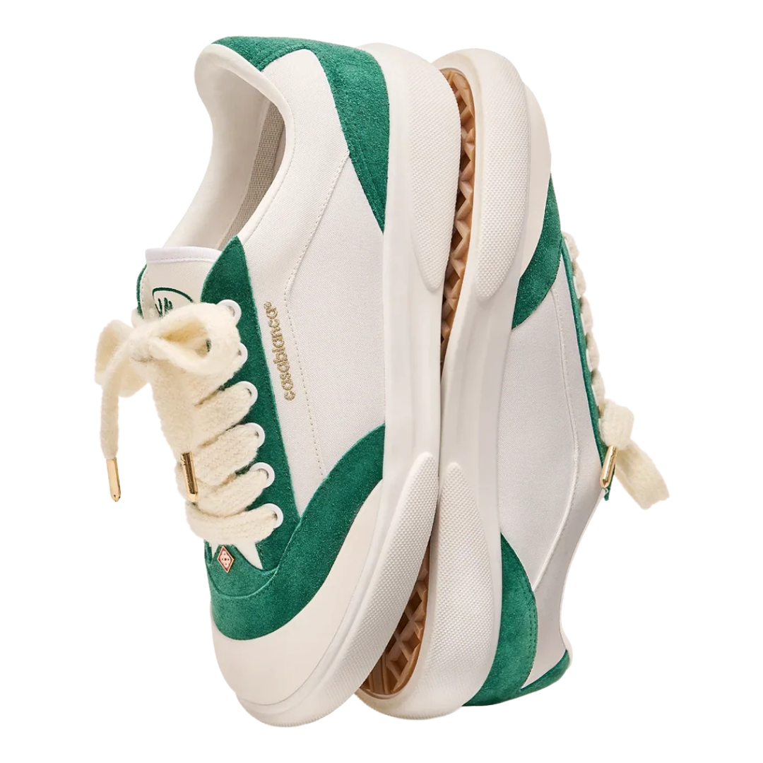 CASABLANCA DEL MAR SNEAKER WHITE & GREEN
