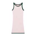 CASABLANCA COTTON MOULINE DRESS PINK