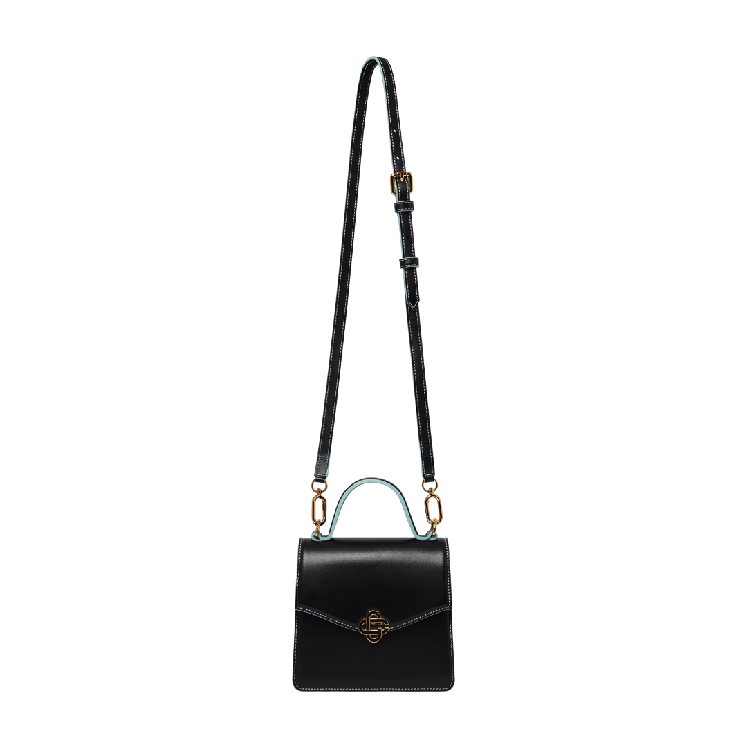 BLACK MINI JEANNE BAG
