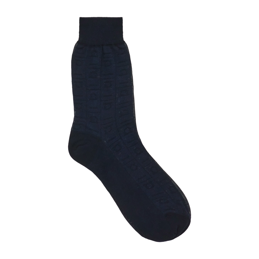 FERRAGAMO MONOGRAM ANKLE SOCKS