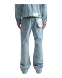 P026 EMBELLISHED BOOTCUT LIGHT INDIGO