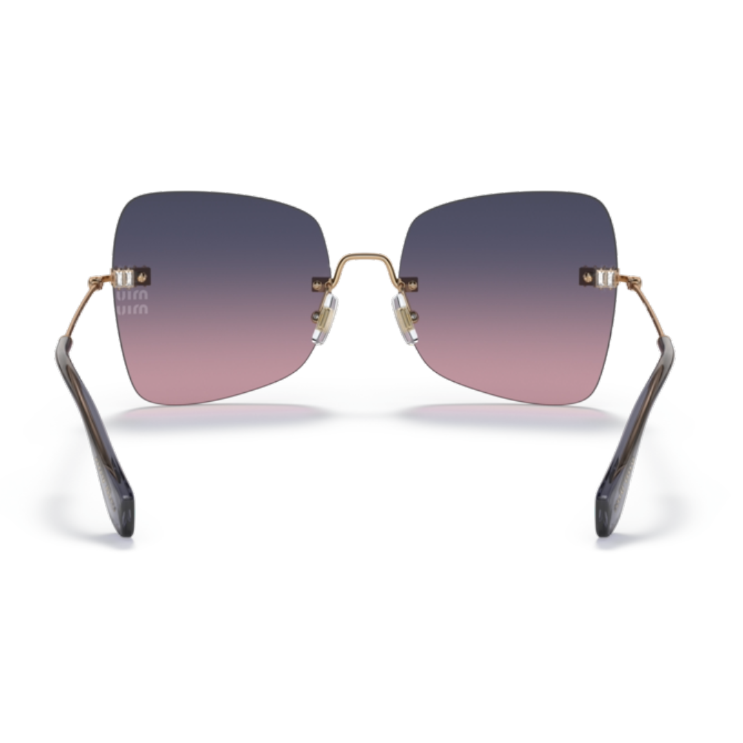 MIU MIU SUNGLASSES GOLD/PINK/BLUE