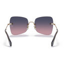 MIU MIU SUNGLASSES GOLD/PINK/BLUE
