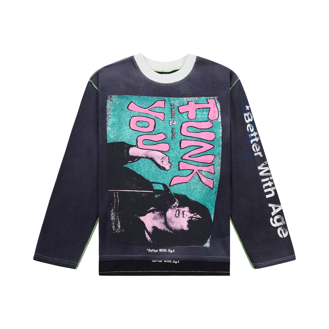 RIVKA REVERSIBLE L/S T-SHIRT