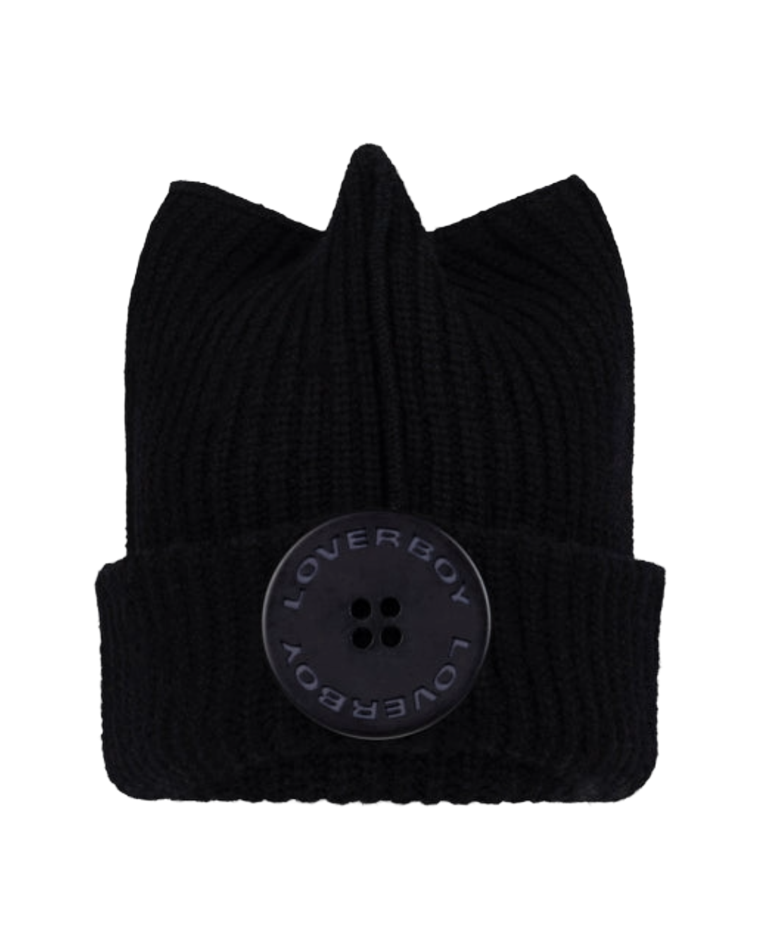 BOX BEANIE IN BLACK