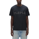 STUDDED TEE IN BLACK