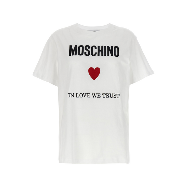 IN LOVE WE TRUST T-SHIRT WHITE