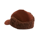 BROWN CORDUROY AVIATOR BASEBALL CAP