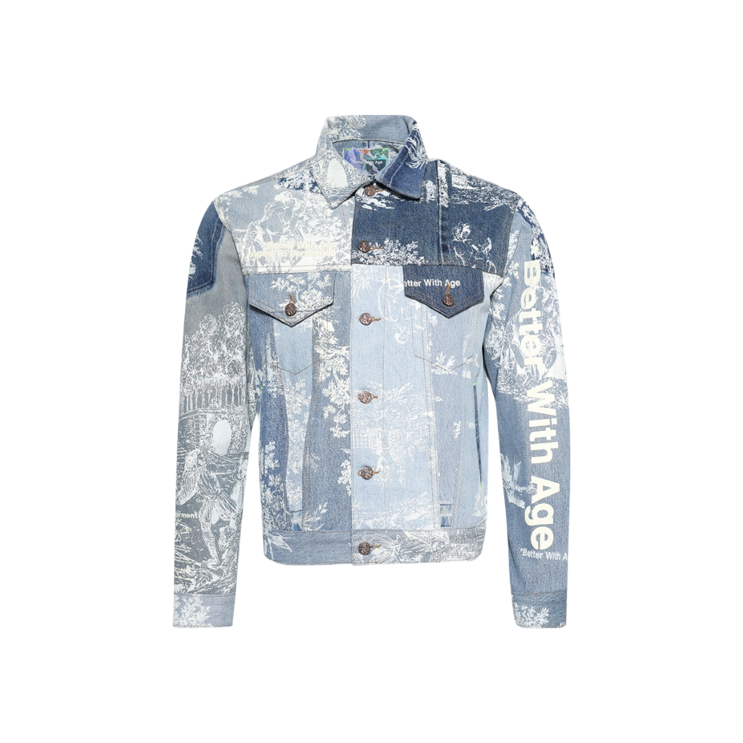 TERESA RECONSTRUCTED TRUCKER JACKET