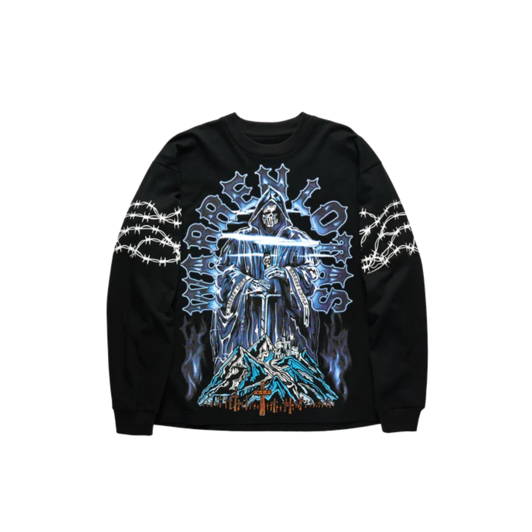 MOUNTAIN CEMETERY LONG SLEEVE T-SHIRT