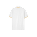 VERSACE MEDUSA SHORT-SLEEVED POLO SHIRT WHITE/GOLD