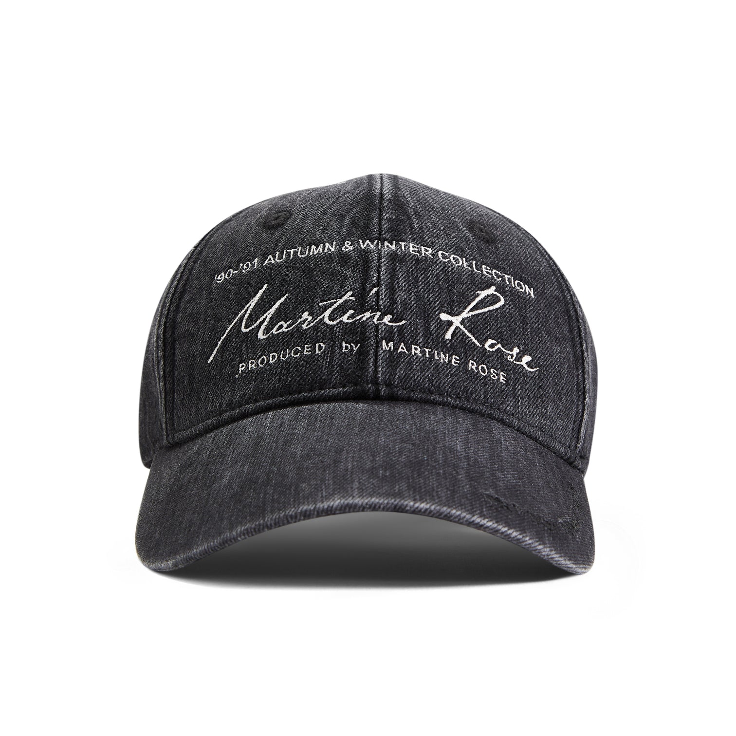 SIGNATURE CAP IN WASHED BLACK