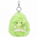 CURSED HAGGIS PLUSH KEYCHAIN IN WOVEN GREEN