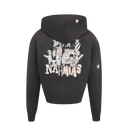 FLOWER GROMS ZIP UP HOODIE