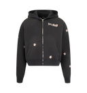 FLOWER GROMS ZIP UP HOODIE